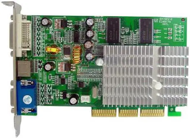 Alt view image 2 of 6 - ZOGIS GeForce FX 5500 256MB DDR AGP 4X/8X Graphics Card FX5500 256M AGP