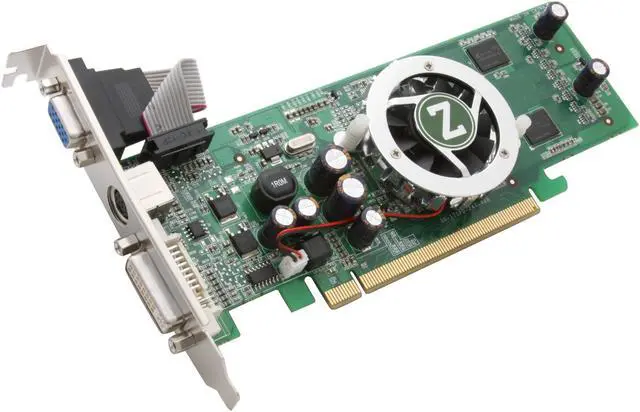 Main image of ZOGIS GeForce 7300LE 256MB (TurboCache to 512MB) GDDR2 PCI Express x16 SLI Support Low Profile Graphics Card ZO73LE-DLTC