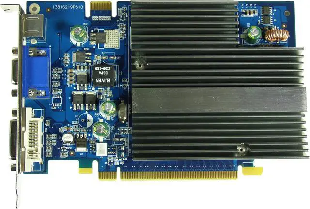 Alt view image 2 of 3 - ZOGIS 7600GS 512M GeForce 7600GS 512MB 128-bit GDDR2 PCI Express x16 SLI Supported Video Card