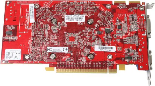 Alt view image 4 of 7 - PowerColor Radeon X1950PRO 256MB GDDR3 PCI Express x16 CrossFireX Support Graphics Card X1950 PRO 256MB