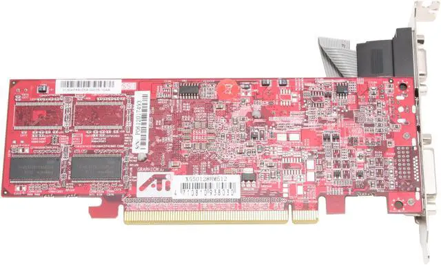 Alt view image 3 of 5 - PowerColor Radeon X550 HyperMemory 512MB(128MB on Board) DDR PCI Express x16 Graphics Card X550128HM512