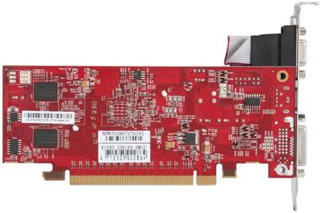 Alt view image 4 of 5 - PowerColor Radeon X1550 256MB GDDR2 PCI Express x16 Graphics Card X1550 256/64DDR2