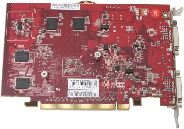 Alt view image 4 of 7 - POWERCOLOR X1650 512MBDDR2 Radeon X1650 512MB 128-bit GDDR2 PCI Express x16 CrossFire Supported Video Card