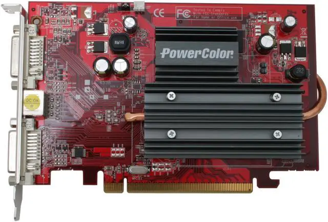 Alt view image 3 of 6 - POWERCOLOR X1550 512MB SCS Radeon X1550 512MB 128-bit GDDR2 PCI Express x16 Video Card