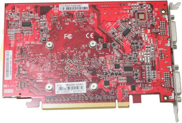 Alt view image 4 of 6 - POWERCOLOR X1650PRO GOLD Radeon X1650PRO 256MB 128-bit GDDR3 PCI Express x16 CrossFire Supported Video Card with Golden Pig Cooling Fan