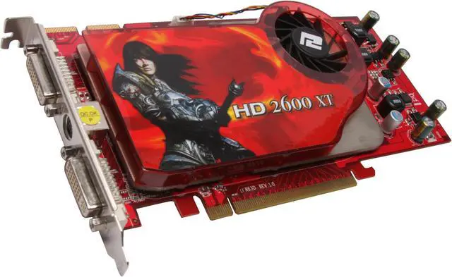 Main image of PowerColor Radeon HD 2600XT 256MB GDDR4 PCI Express x16 CrossFireX Support Graphics Card HD2600XT 256MB GDDR4