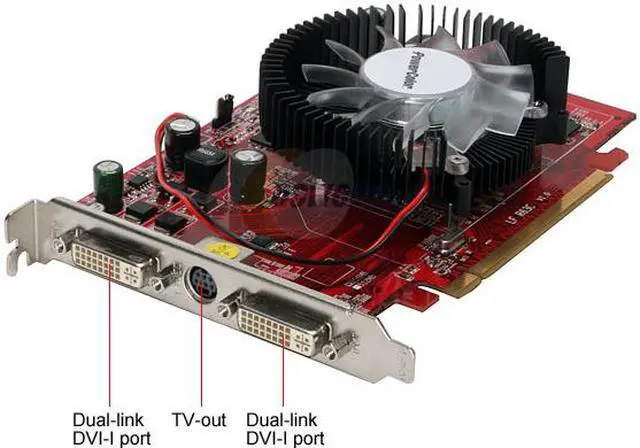 Alt view image 2 of 4 - PowerColor Radeon HD 2600PRO 256MB GDDR3 PCI Express x16 CrossFireX Support Graphics Card 26PRO256M DDR3