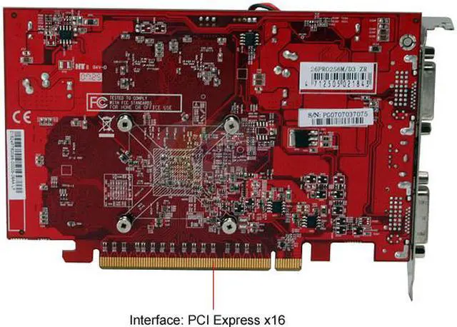 Alt view image 4 of 4 - PowerColor Radeon HD 2600PRO 256MB GDDR3 PCI Express x16 CrossFireX Support Graphics Card 26PRO256M DDR3