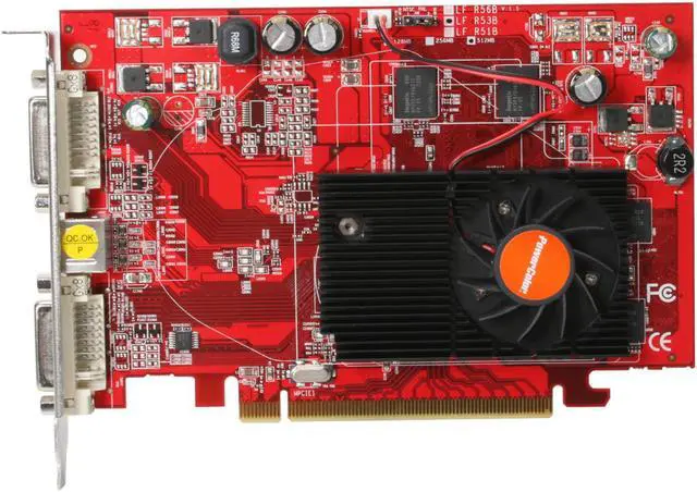 Alt view image 3 of 6 - PowerColor Radeon X1650PRO 512MB GDDR2 PCI Express x16 Graphics Card X1650PRO512MB