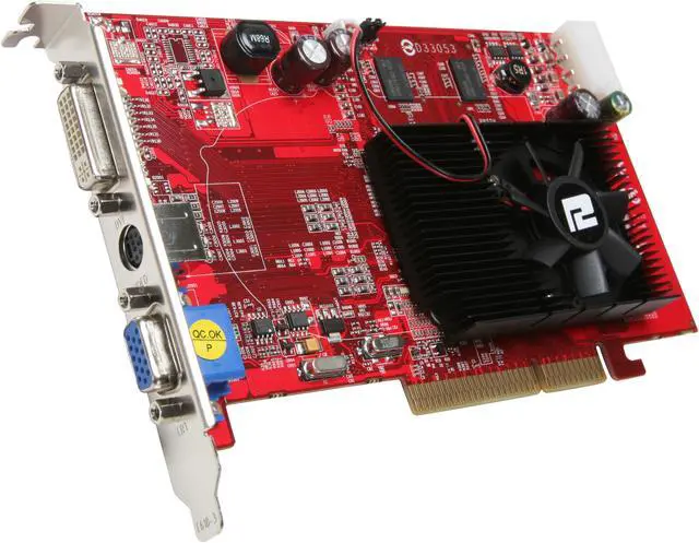Alt view image 2 of 7 - PowerColor Radeon X1650PRO 512MB GDDR2 AGP 8X Graphics Card X1650PRO 512M AGP