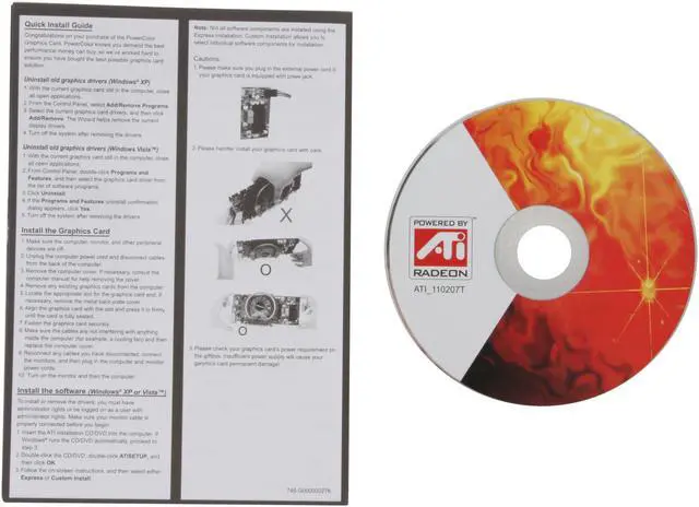 Alt view image 7 of 8 - PowerColor Radeon HD 3850 512MB GDDR3 PCI Express 2.0 x16 CrossFireX Support Graphics Card AX3850 512MD3-PH