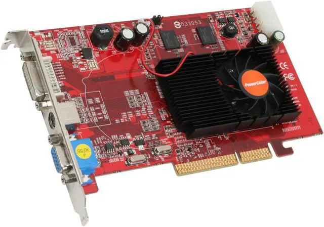 Main image of PowerColor Radeon X1550 512MB GDDR2 AGP 4X/8X Graphics Card X1550 512MB AGP
