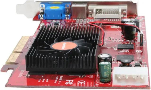 Alt view image 5 of 7 - PowerColor Radeon X1550 512MB GDDR2 AGP 4X/8X Graphics Card X1550 512MB AGP