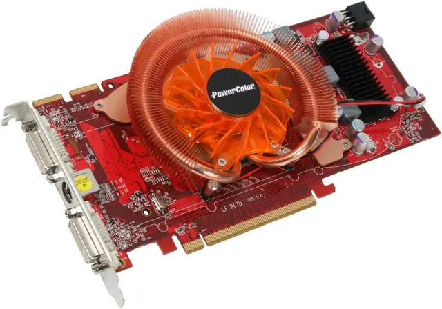 Main image of PowerColor Radeon HD 3870 512MB GDDR4 PCI Express 2.0 x16 CrossFireX Support Graphics Card AX3870512MD4-PH
