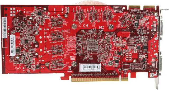 Alt view image 4 of 8 - PowerColor Radeon HD 3870 512MB GDDR4 PCI Express 2.0 x16 CrossFireX Support Graphics Card AX3870512MD4-PH