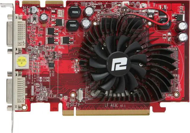 Alt view image 4 of 6 - PowerColor Radeon HD 3650 512MB GDDR3 PCI Express 2.0 x16 CrossFireX Support Graphics Card AX3650 512MD3-P