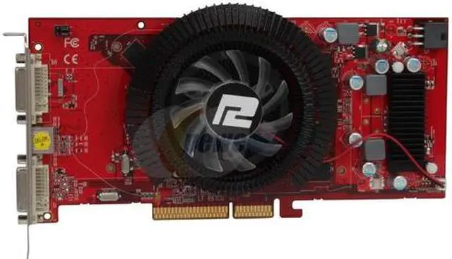 Alt view image 3 of 6 - PowerColor Radeon HD 3850 512MB GDDR3 AGP 4X/8X Graphics Card AG3850 512MD3-P