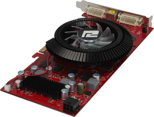 Alt view image 5 of 6 - PowerColor Radeon HD 3850 512MB GDDR3 AGP 4X/8X Graphics Card AG3850 512MD3-P