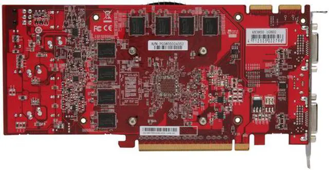 Alt view image 4 of 6 - PowerColor Radeon HD 3850 1GB GDDR2 PCI Express 2.0 x16 CrossFireX Support Graphics Card AX3850 1GBD2