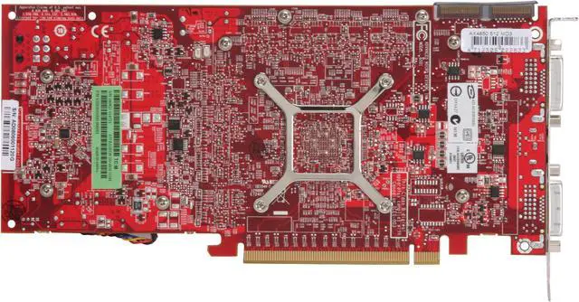 Alt view image 4 of 6 - PowerColor Radeon HD 4850 512MB GDDR3 PCI Express 2.0 x16 CrossFireX Support Graphics Card AX4850 512MD3-H