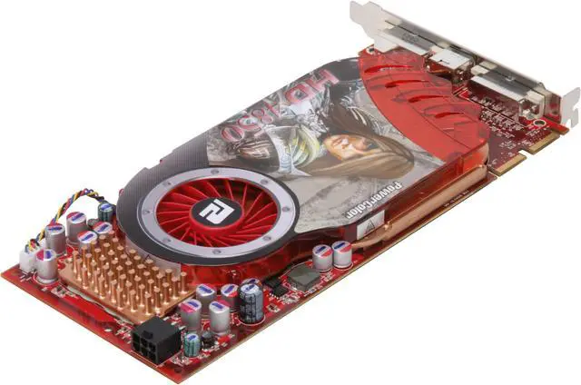 Alt view image 6 of 7 - PowerColor Radeon HD 4850 512MB GDDR3 PCI Express 2.0 x16 CrossFireX Support Graphics Card AX4850 512MD3-RT