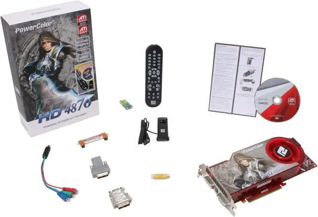 Alt view image 7 of 7 - PowerColor Radeon HD 4870 512MB GDDR5 PCI Express 2.0 x16 CrossFireX Support Graphics Card AX4870 512MD5-RM