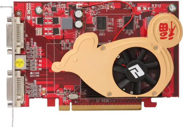 Alt view image 3 of 5 - PowerColor Radeon HD 2600PRO 512MB GDDR2 PCI Express x16 Graphics Card HD2600PRO 512MB DDR2 R