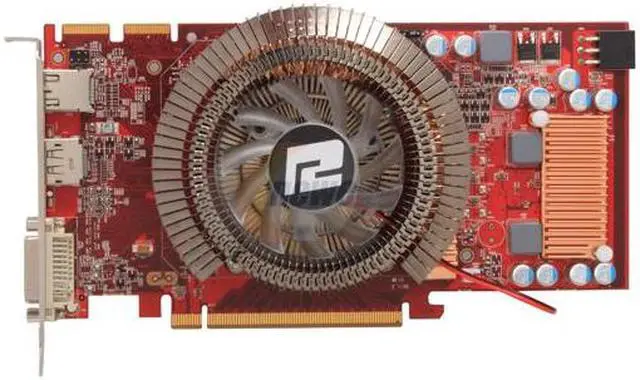 Alt view image 3 of 6 - PowerColor Radeon HD 4850 512MB GDDR3 PCI Express 2.0 x16 CrossFireX Support Graphics Card AX4850 512MD3-DHO