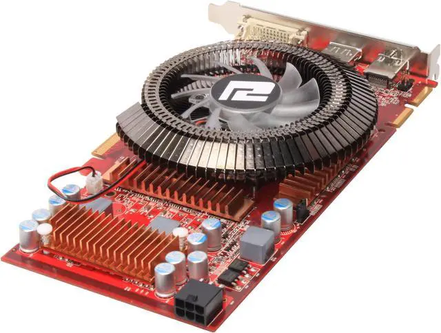 Alt view image 5 of 6 - PowerColor Radeon HD 4850 512MB GDDR3 PCI Express 2.0 x16 CrossFireX Support Graphics Card AX4850 512MD3-DH