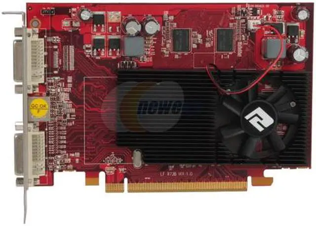 Alt view image 3 of 5 - PowerColor Radeon HD 4650 512MB GDDR2 PCI Express 2.0 x16 CrossFireX Support Graphics Card AX4650 512MD2