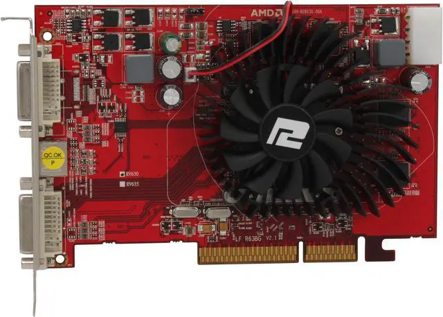 Alt view image 3 of 6 - PowerColor Radeon HD 2600XT 512MB GDDR2 AGP 4X/8X Graphics Card HD2600XT 512M AGP
