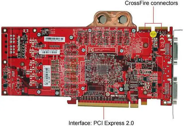 Alt view image 4 of 6 - POWERCOLOR LCS AX4870 512MD5-WH Radeon HD 4870 512MB 256-bit GDDR5 PCI Express 2.0 x16 HDCP Ready CrossFire Supported Video Card