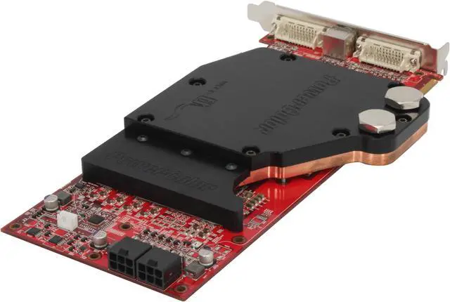 Alt view image 5 of 6 - POWERCOLOR LCS AX4870 512MD5-WH Radeon HD 4870 512MB 256-bit GDDR5 PCI Express 2.0 x16 HDCP Ready CrossFire Supported Video Card