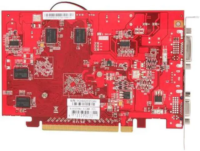 Alt view image 4 of 5 - PowerColor Radeon X1650PRO 512MB GDDR2 PCI Express x16 Graphics Card X1650PRO 512MB D2L