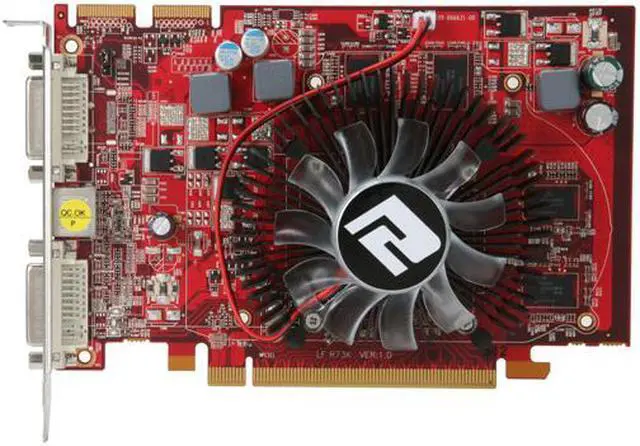 Alt view image 3 of 5 - POWERCOLOR PCS AX4670 512MK3-P Radeon HD 4670 512MB 128-bit GDDR3 PCI Express 2.0 x16 HDCP Ready CrossFire Supported Video Card