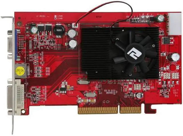 Alt view image 3 of 3 - PowerColor Radeon HD 2400PRO 256MB GDDR2 AGP 8X Graphics Card HD2400PRO 256MB AGP