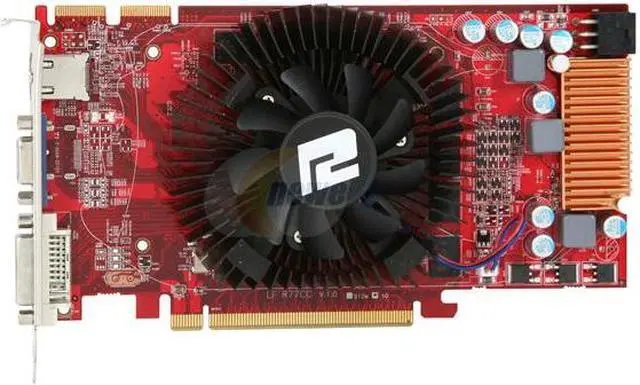 Alt view image 3 of 6 - PowerColor Radeon HD 4850 1GB GDDR3 PCI Express 2.0 x16 Graphics Card AX4850 1GBD3-H