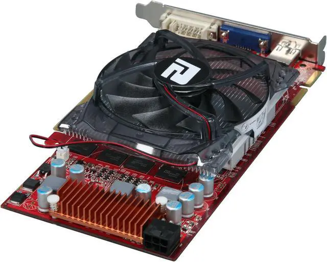 Alt view image 5 of 6 - PowerColor Radeon HD 4850 512MB GDDR3 PCI Express 2.0 x16 CrossFireX Support Graphics Card AX4850 512MD3-PH