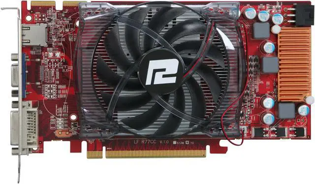 Alt view image 3 of 6 - PowerColor Radeon HD 4850 1GB GDDR3 PCI Express 2.0 x16 CrossFireX Support Graphics Card AX4850 1GBD3-PH