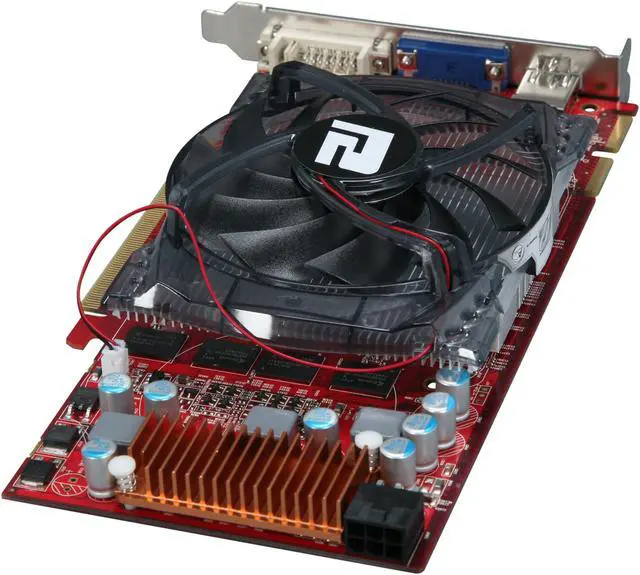 Alt view image 5 of 6 - PowerColor Radeon HD 4850 1GB GDDR3 PCI Express 2.0 x16 CrossFireX Support Graphics Card AX4850 1GBD3-PH