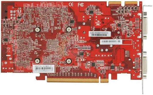 Alt view image 4 of 6 - PowerColor Radeon HD 4770 512MB GDDR5 PCI Express 2.0 x16 CrossFireX Support Graphics Card PCS AX4770 512MD5-P