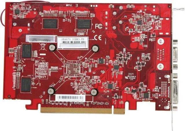 Alt view image 4 of 5 - PowerColor Radeon HD 4670 1GB DDR3 PCI Express 2.0 x16 Graphics Card AX4670 1GBK3-PH