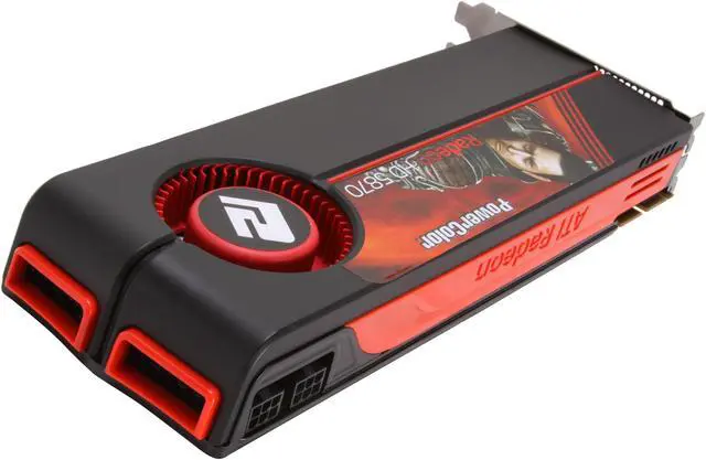 Alt view image 5 of 6 - PowerColor Radeon HD 5870 1GB GDDR5 PCI Express 2.1 x16 CrossFireX Support Graphics Card AX5870 1GBD5-MDHG