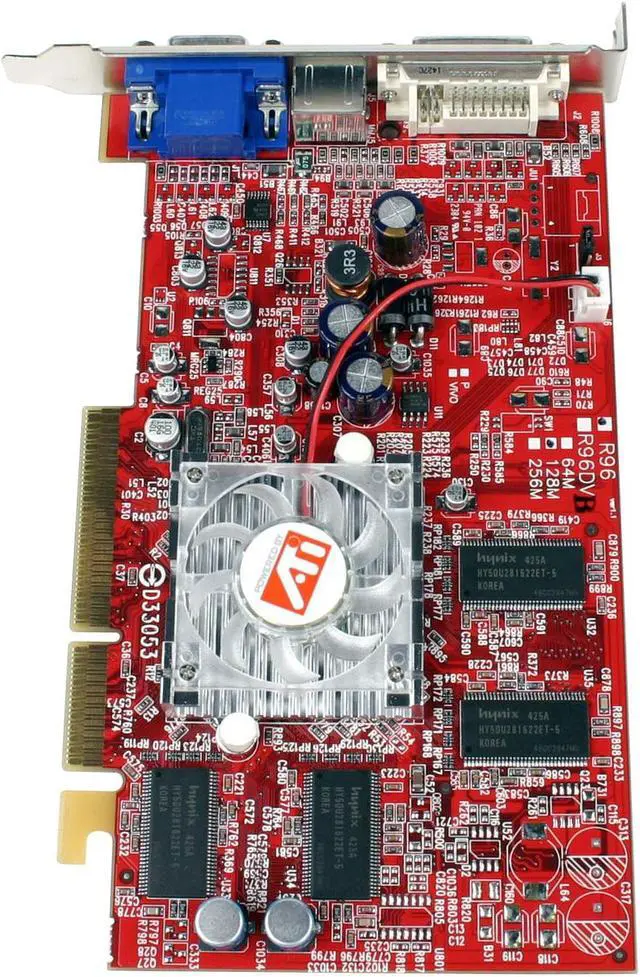 Alt view image 2 of 5 - PowerColor Radeon 9600PRO 128MB DDR AGP 4X/8X Graphics Card R96-C3G