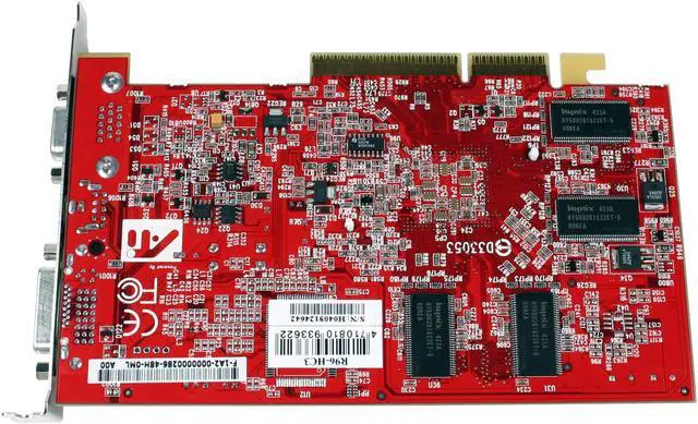 Alt view image 3 of 5 - PowerColor Radeon 9600PRO 128MB DDR AGP 4X/8X Graphics Card R96-C3G