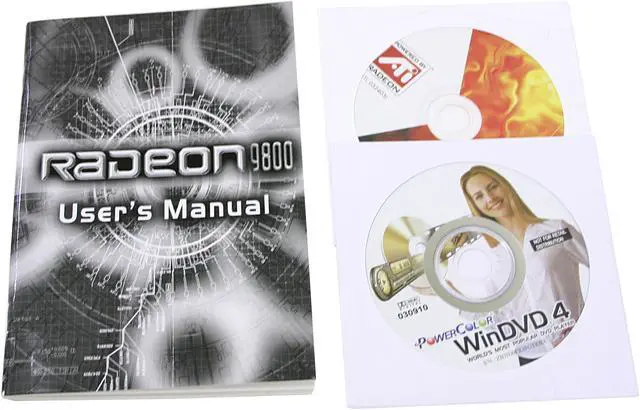 Alt view image 4 of 5 - PowerColor Radeon 9800PRO 128MB DDR AGP 4X/8X Graphics Card XR98-C3 - OEM