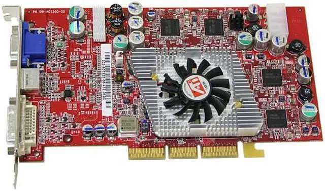 Alt view image 2 of 5 - PowerColor Radeon 9800PRO 128MB DDR AGP 4X/8X Graphics Card XR98-C3 - OEM