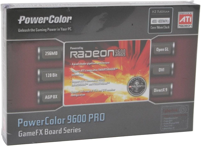 PowerColor Radeon 9600XT Graphics Card R96XT-SI 128MB - Newegg.com