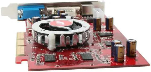 Alt view image 3 of 6 - PowerColor Radeon 9550 256MB DDR AGP 4X/8X Graphics Card R96-LD3