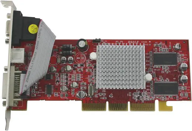 Alt view image 2 of 5 - PowerColor Radeon 9250 128MB DDR AGP 4X/8X Low Profile Graphics Card R92L-LC3